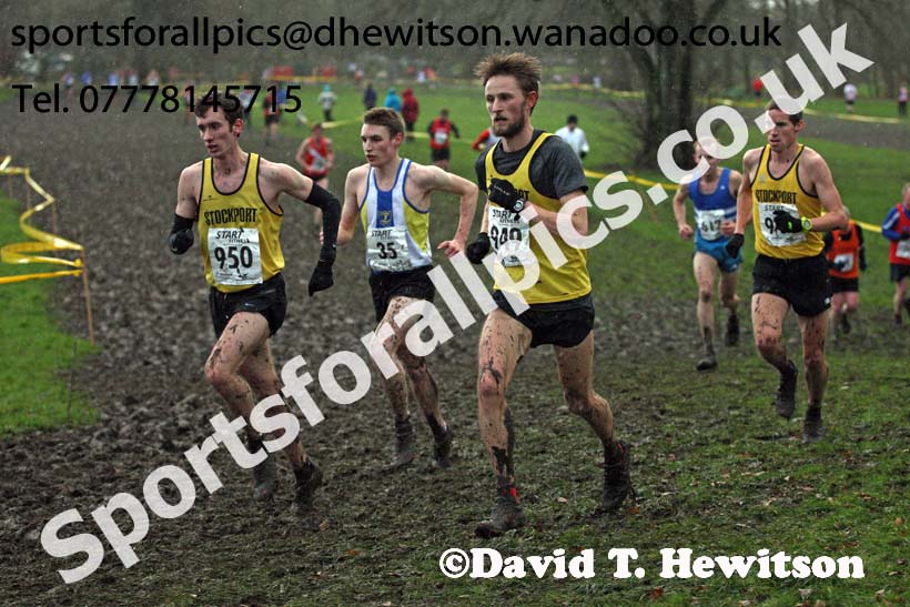 Senior mens Northern Cross Country Champs., Witton Park, Blackburn. Photo: David T. Hewitson/Sports for All Pics